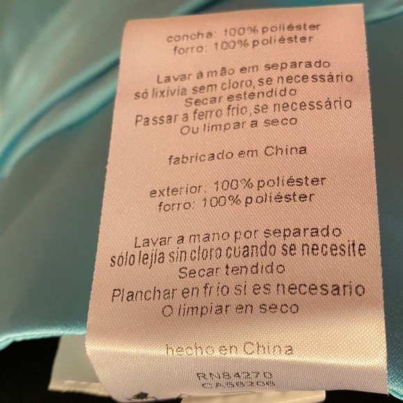 David's Bridal One Shoulder Pool Bridesmaid Dress - Picture 8 of 8